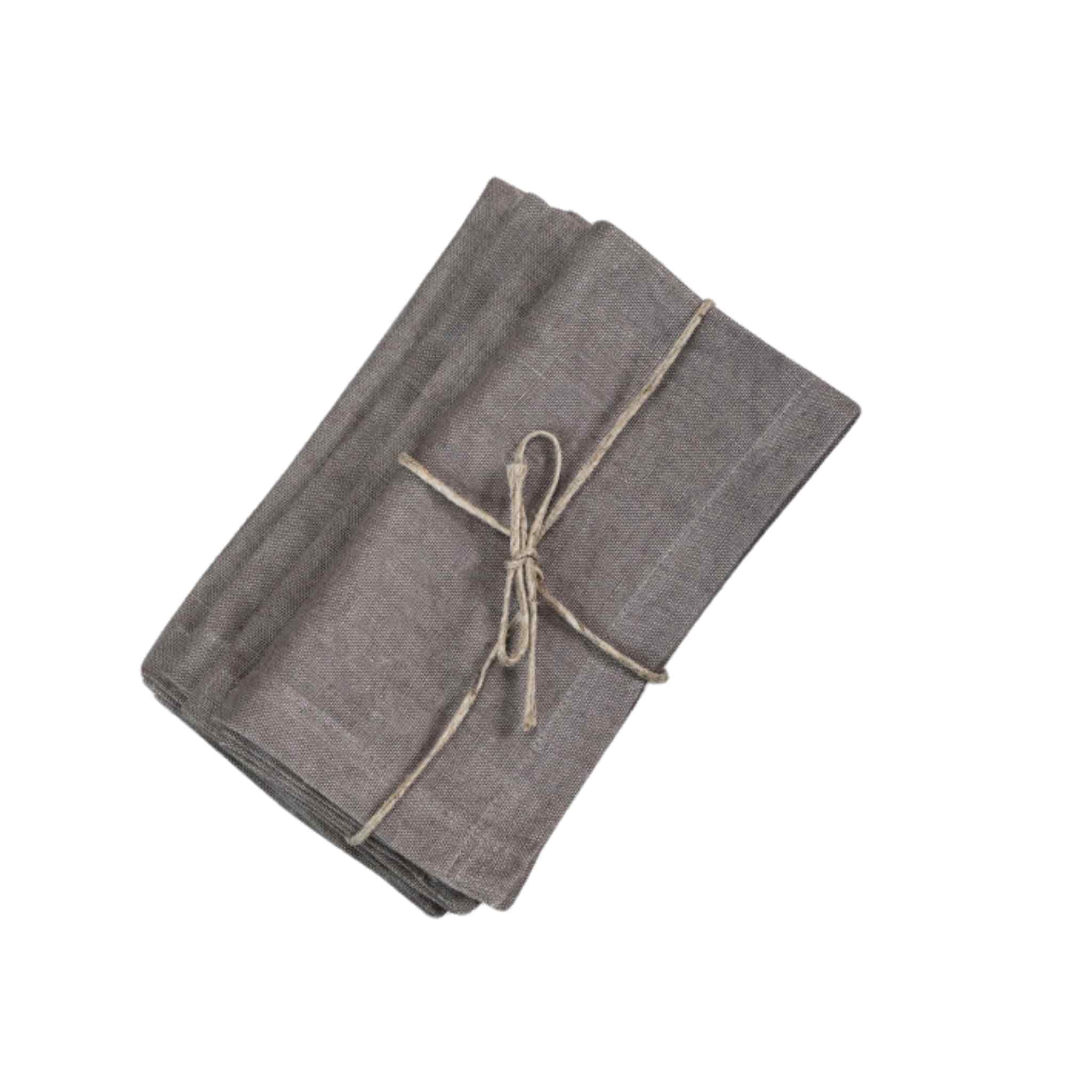 Linen Napkin - Set of 4 - Chocolate