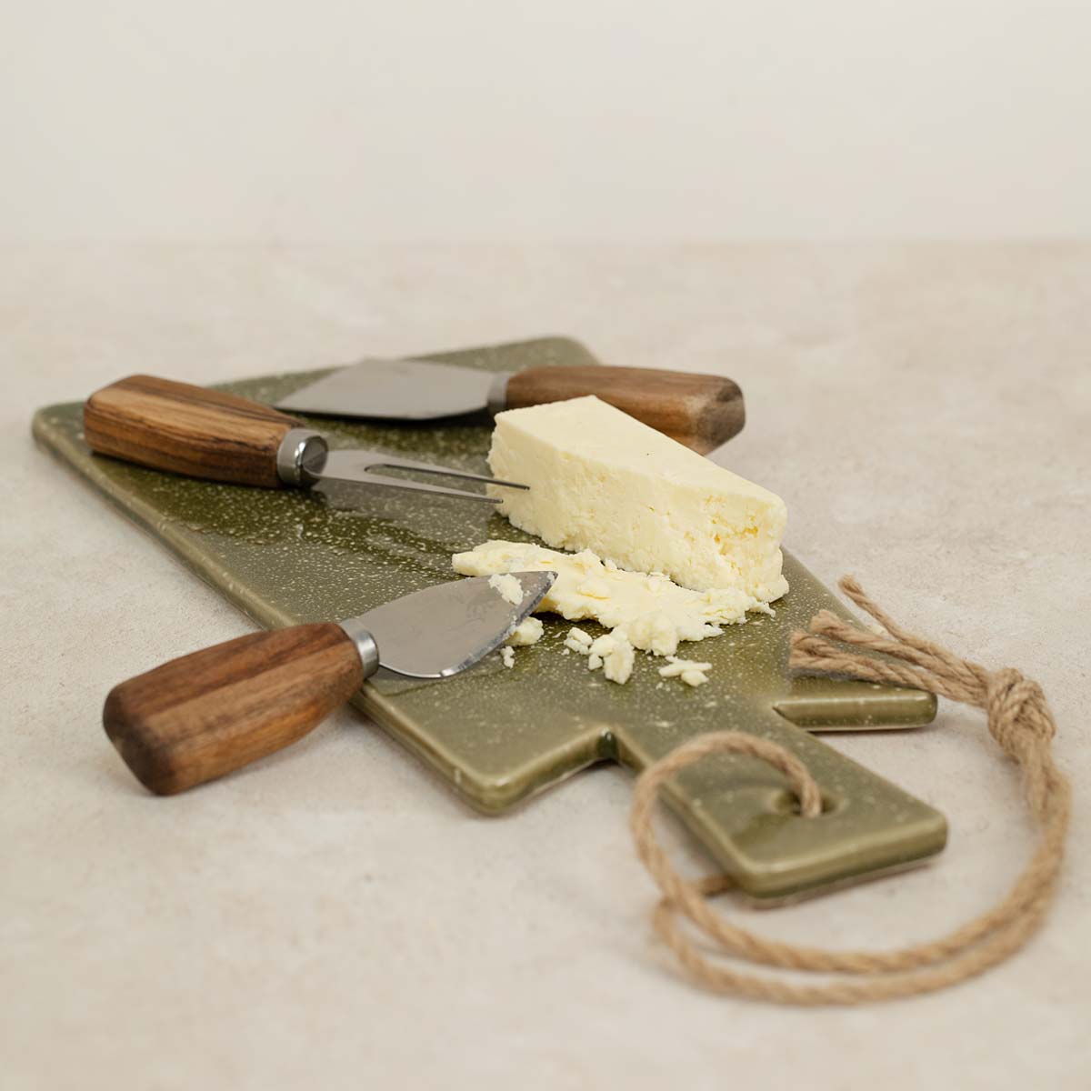 Lisamai Cheese Knives Set - Acacia Wood - Set of Three