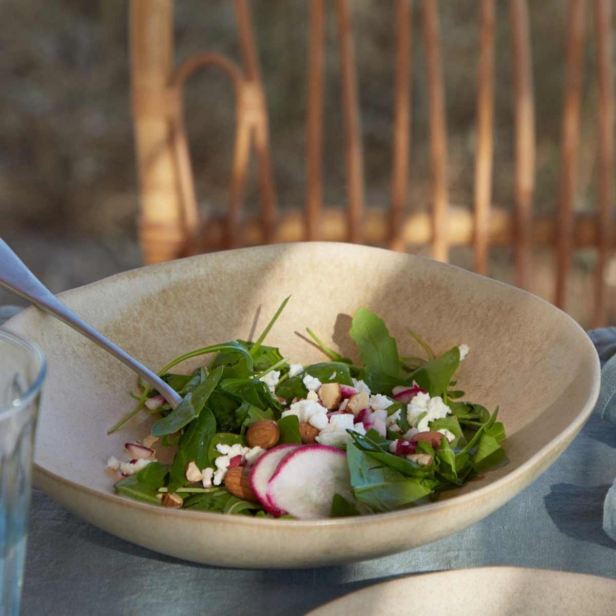 Livia Champagne Pasta Bowl