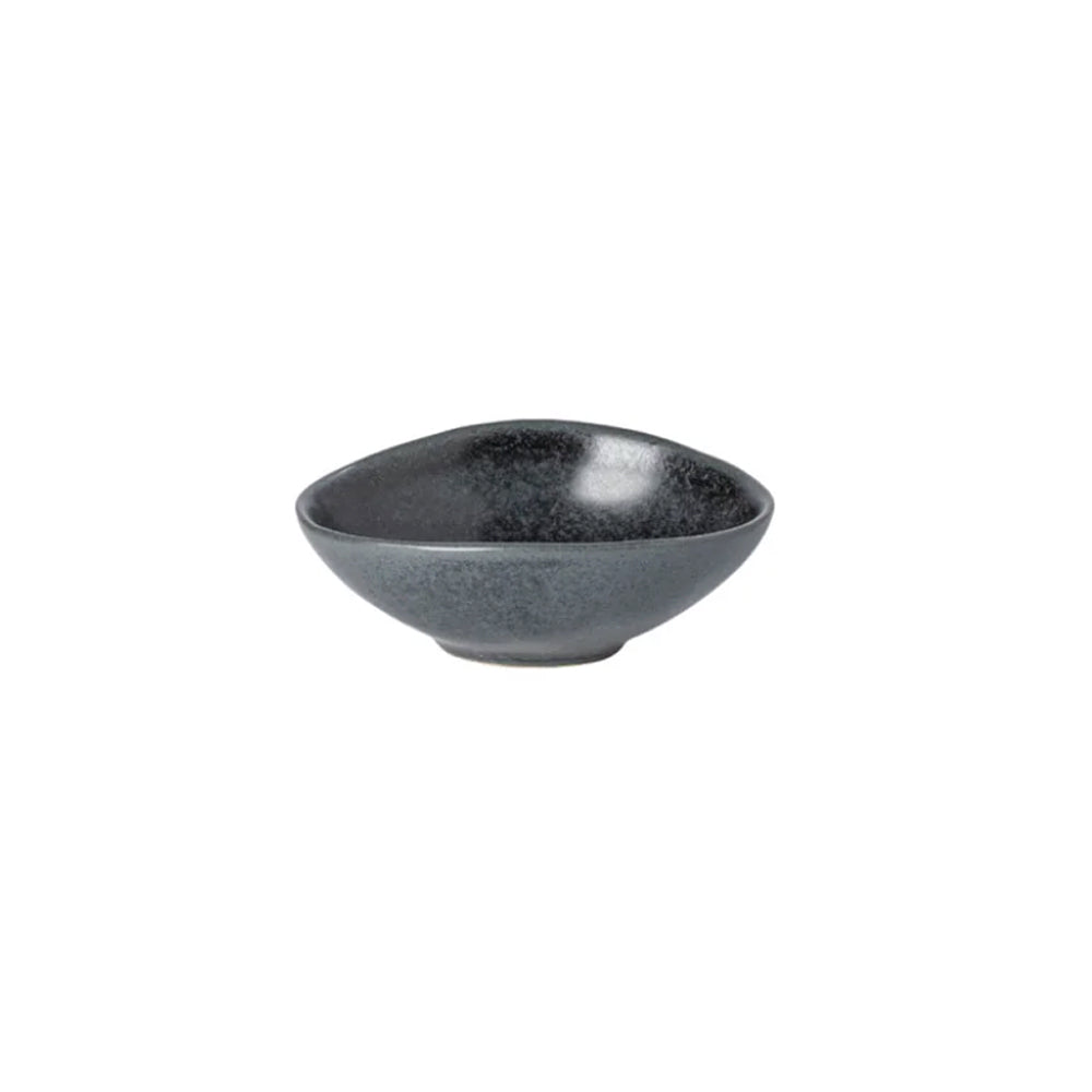 Livia Collection - Matt Black Oval Bowl