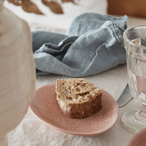 Livia Mauve Rose Oval Plate 16cm