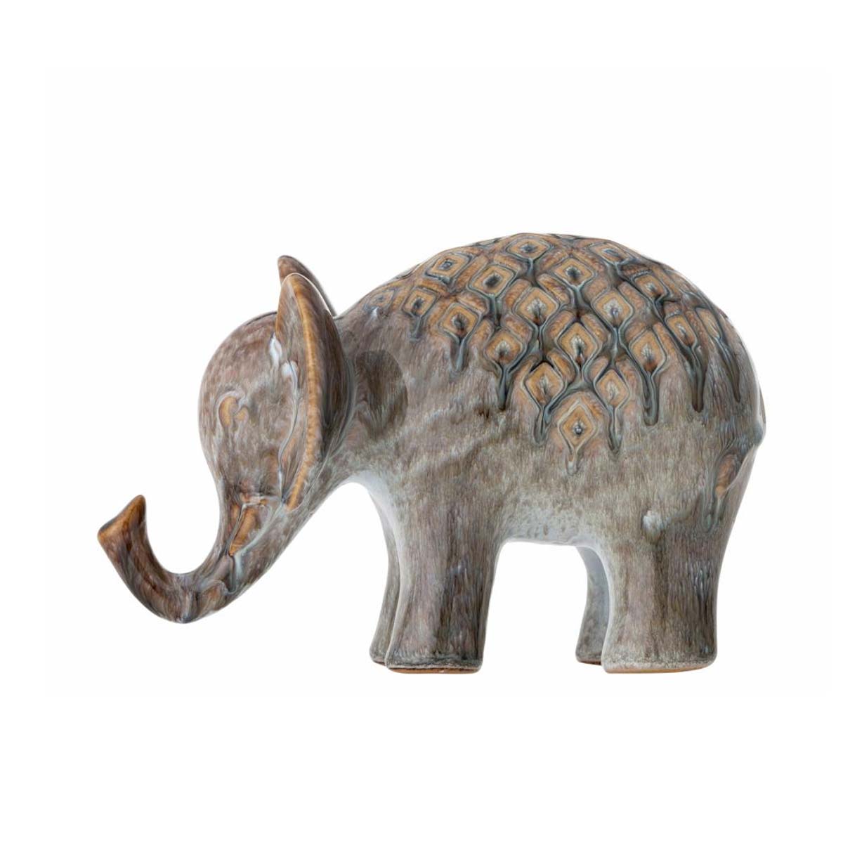 Longuro Ceramic Elephant Decoration