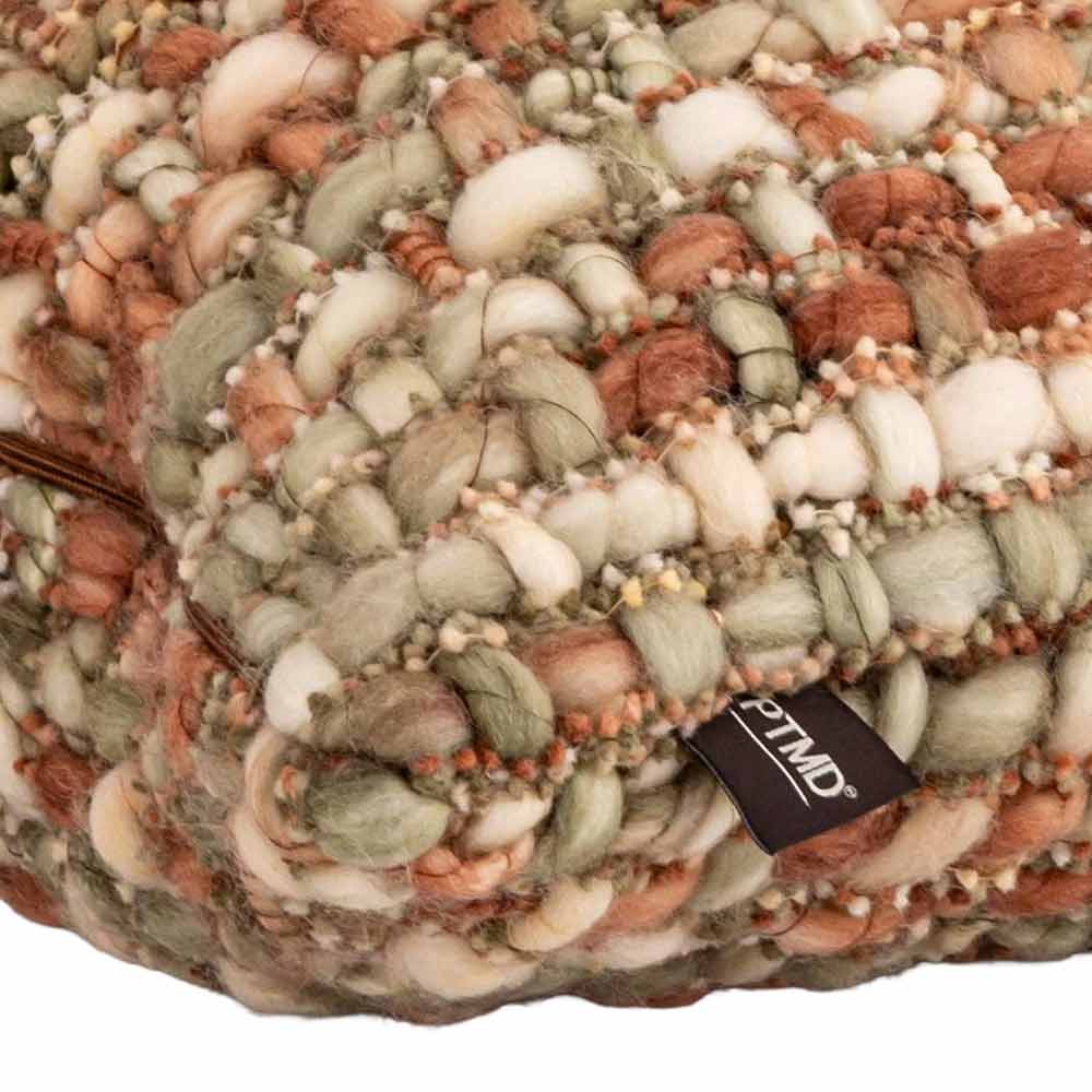 Macy Caramel Textured Cushion - Oblong
