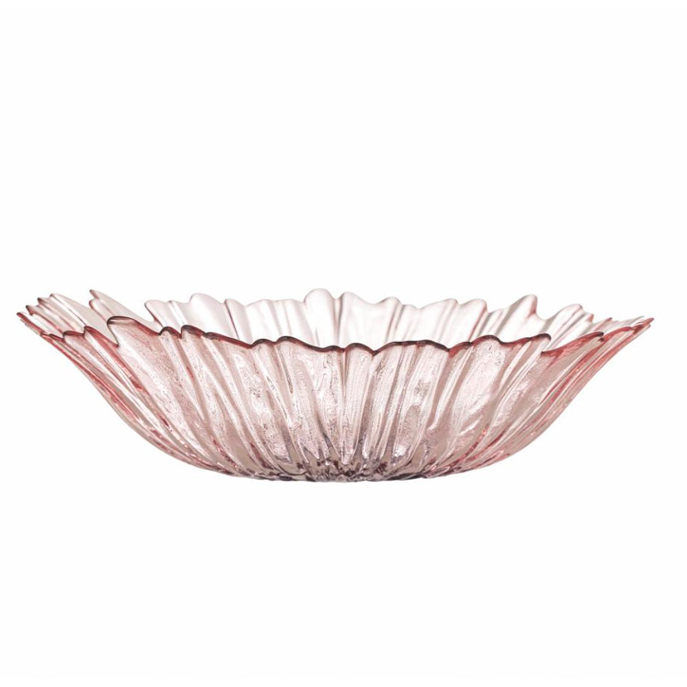Mariko Decorative Glass Bowl - Rose