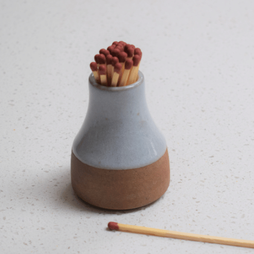 Milk Bottle Match Striker - Eggshell