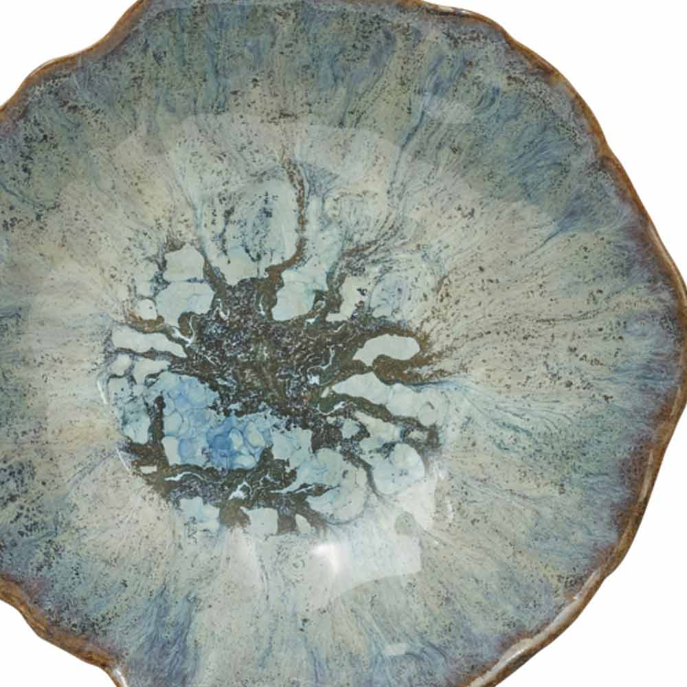 Milla Reactive Glaze Bowl in Green