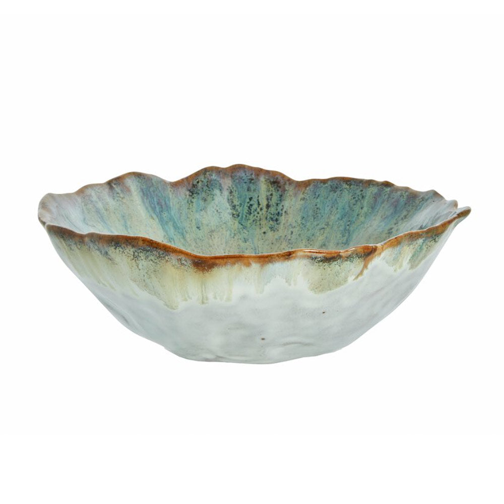 Milla Reactive Glaze Bowl in Green