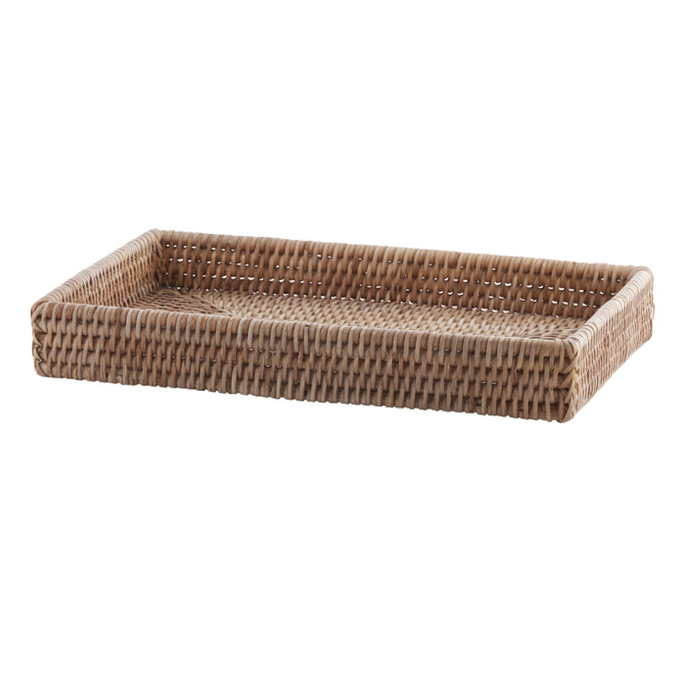 Norah Rectangular Rattan Tray