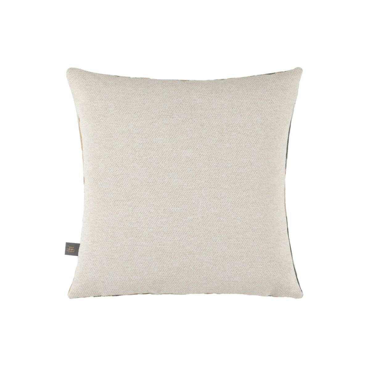 Odessa Square Cushion – reverse side on white background