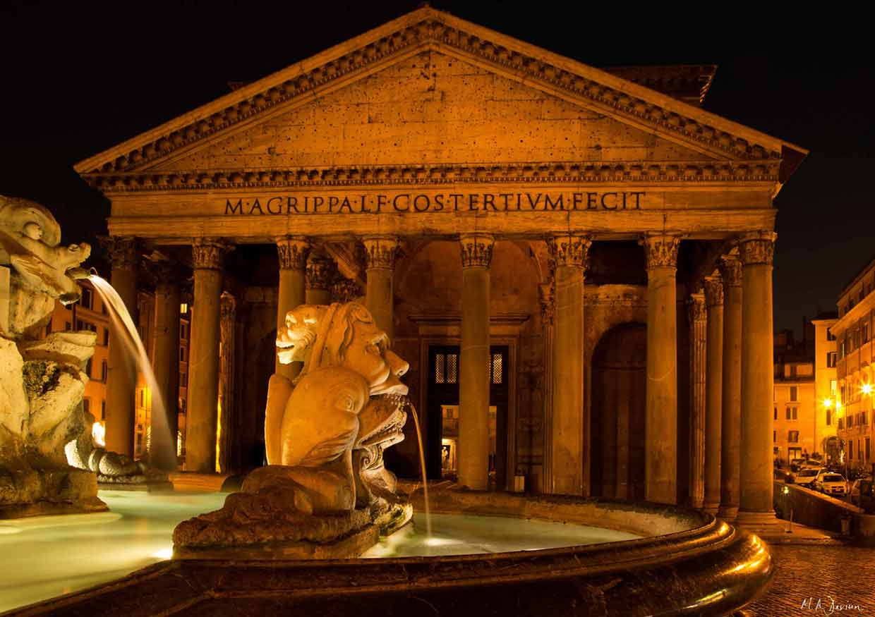 Parthenon, Rome - Landscape Print