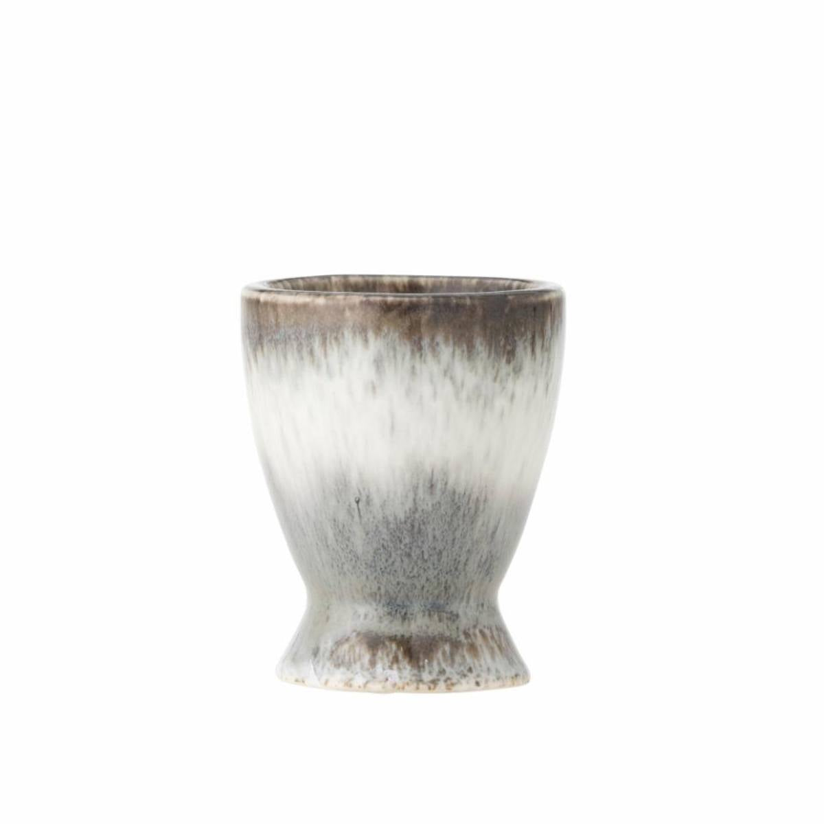 Paula Stoneware Egg Cup, Grey