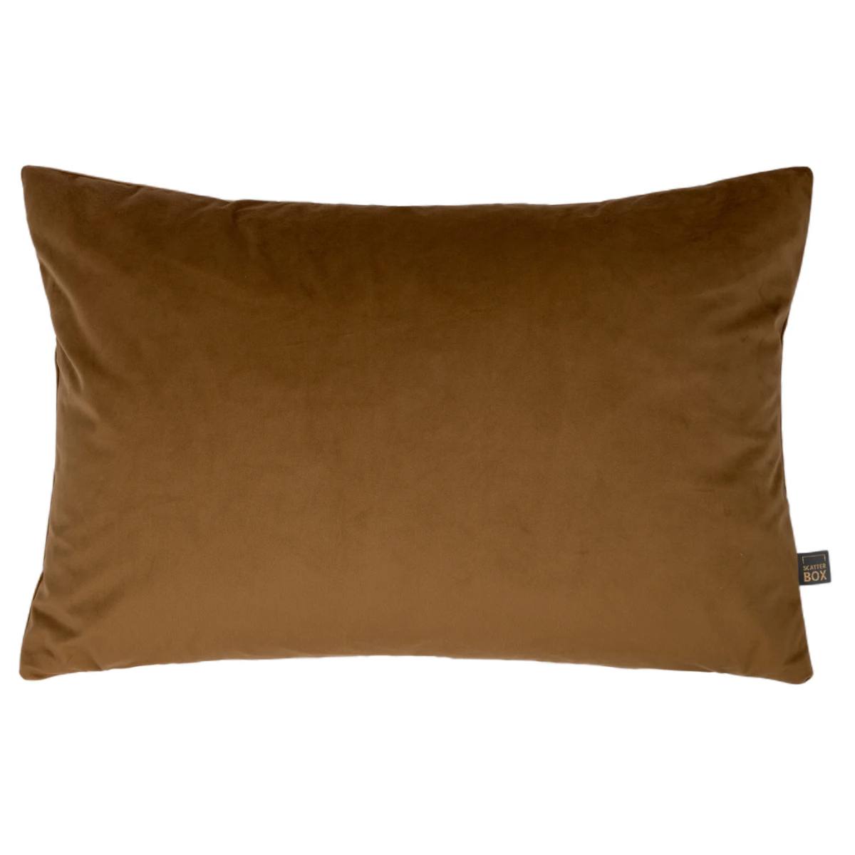 Payton Gold Velvet Cushion – Oblong 40x60cm, gold velvet fabric, made in Ireland, with a feather-filled inner for soft, premium comfort.