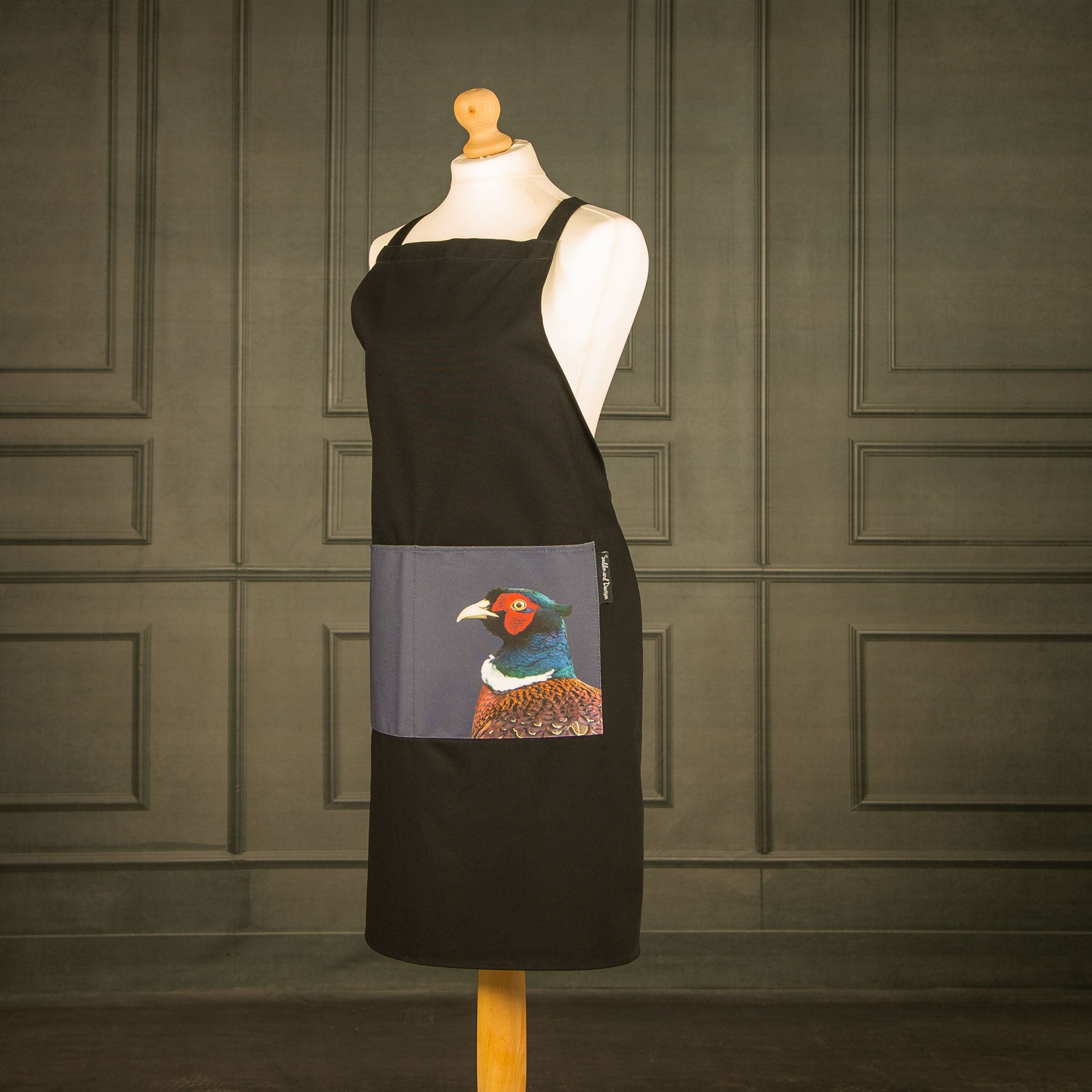 Pheasant Apron - Blackberry