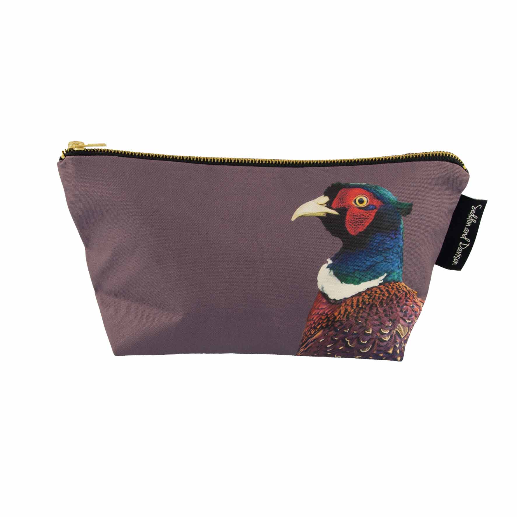 Pheasant Wash Bag - Dusky Pink