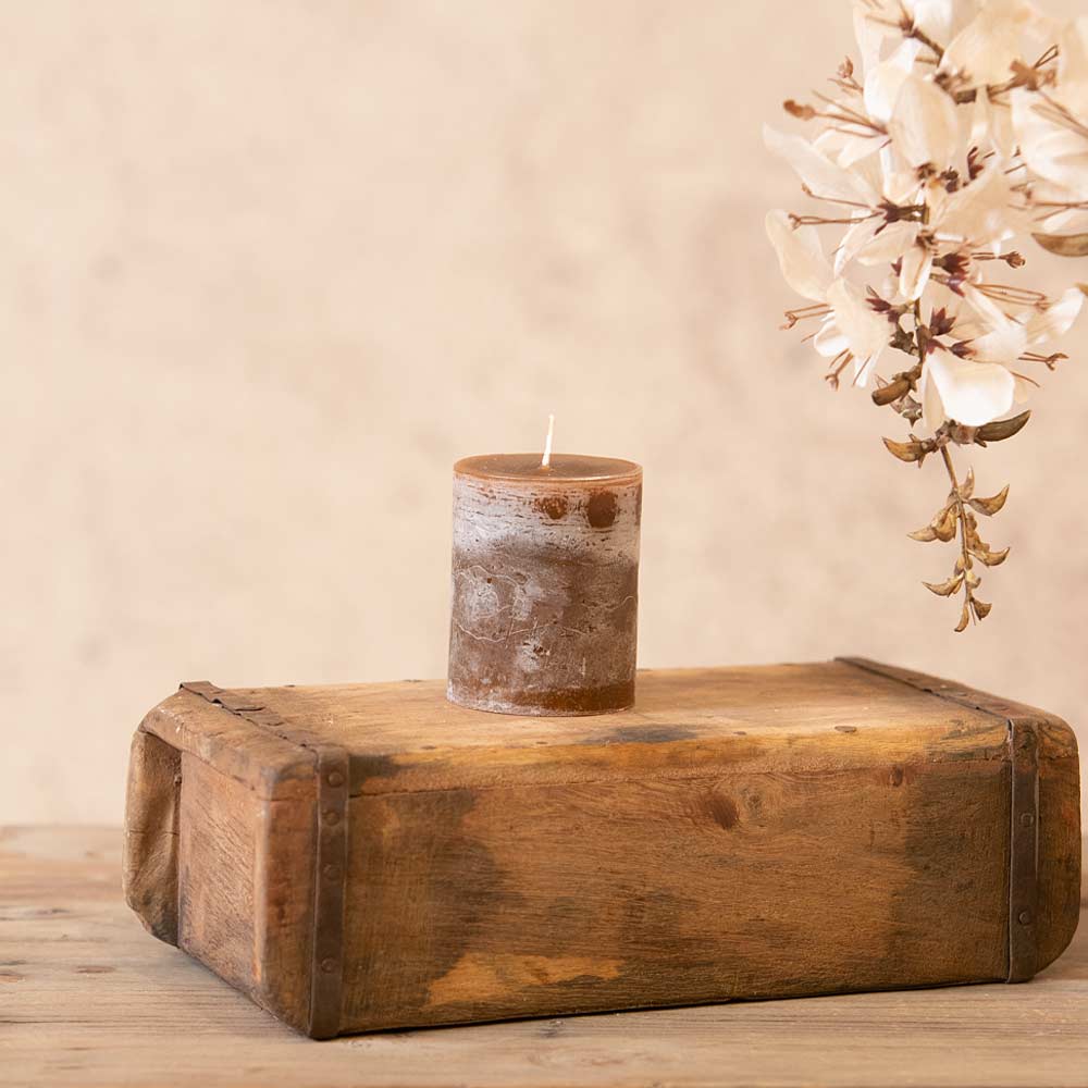 Pillar Candle - Chocolate
