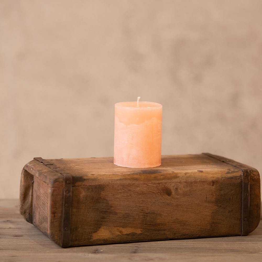 Pillar Candle - Salmon