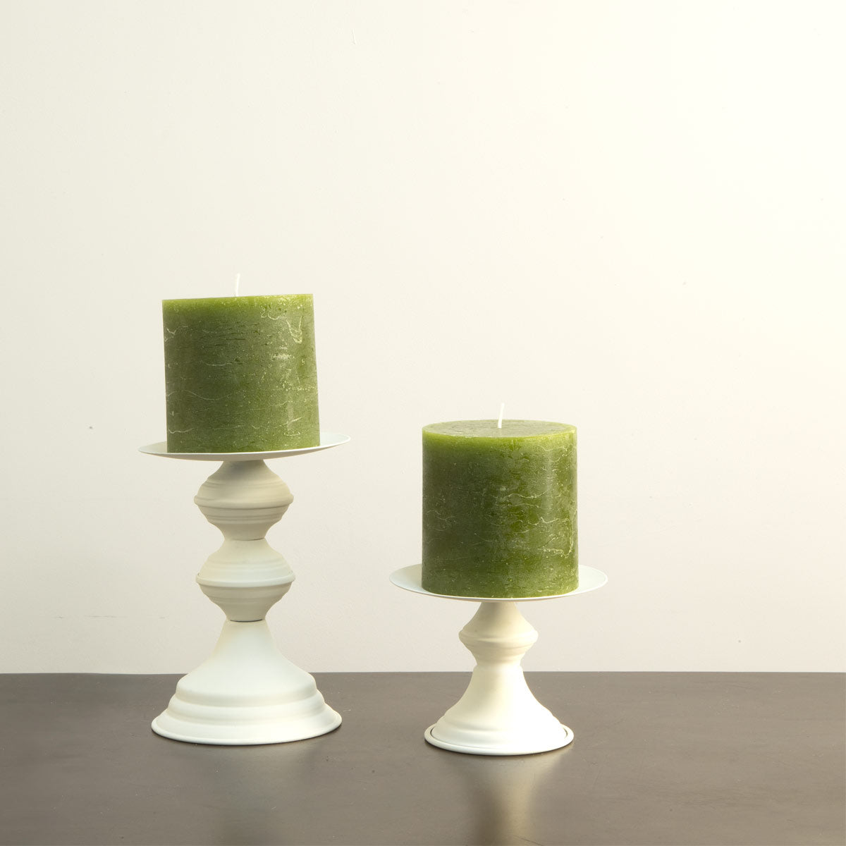 Pozzo Cream Candle Holder