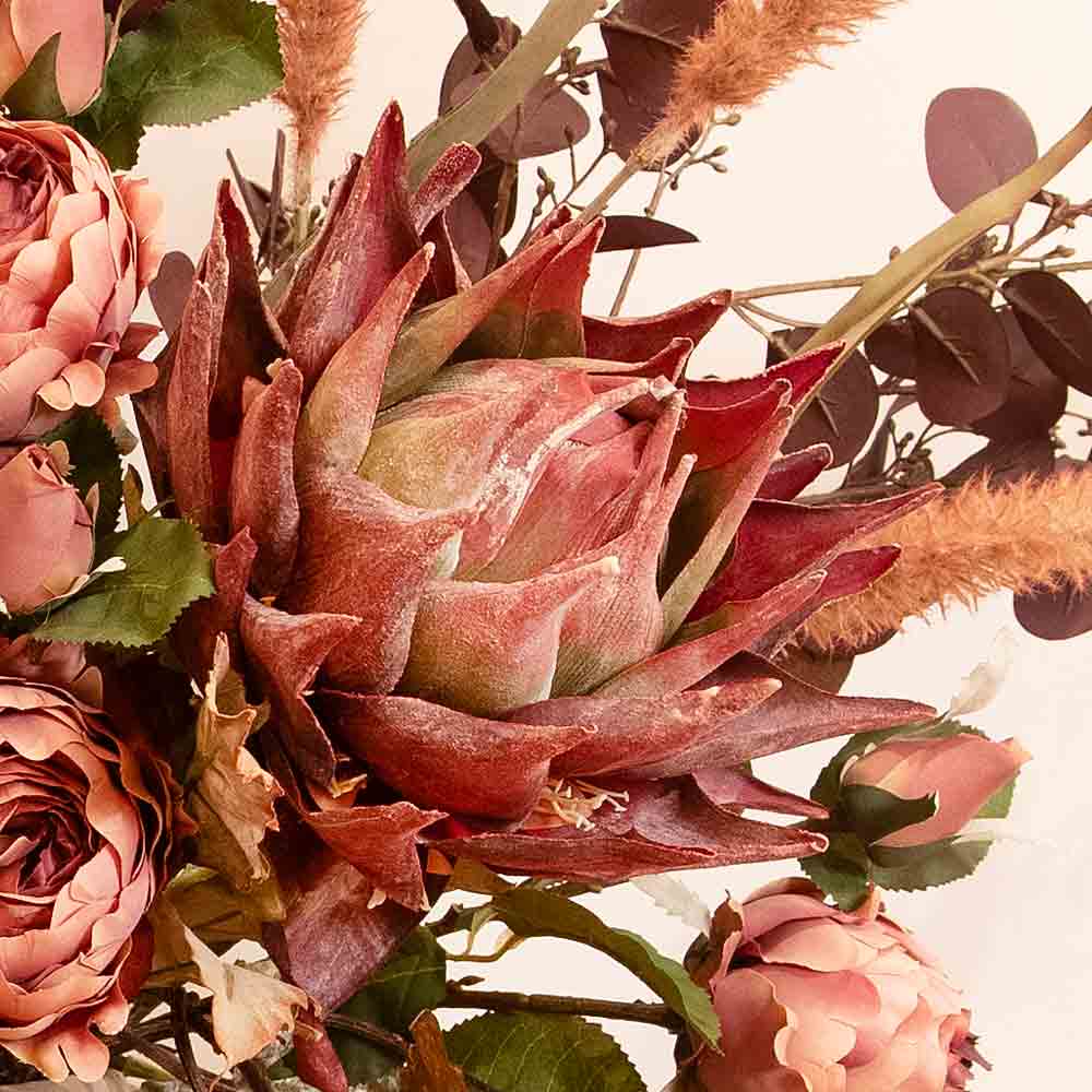 Protea Stem in Plum