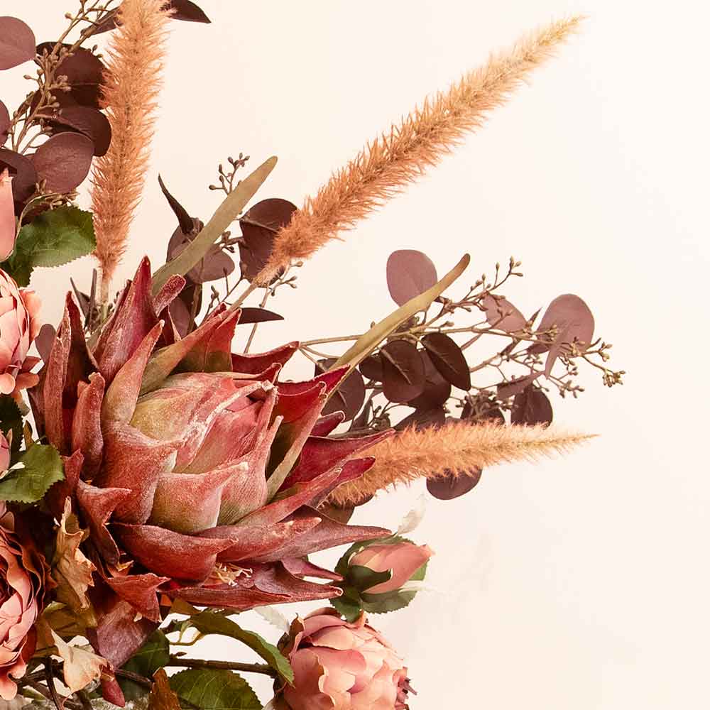 Protea Stem in Plum