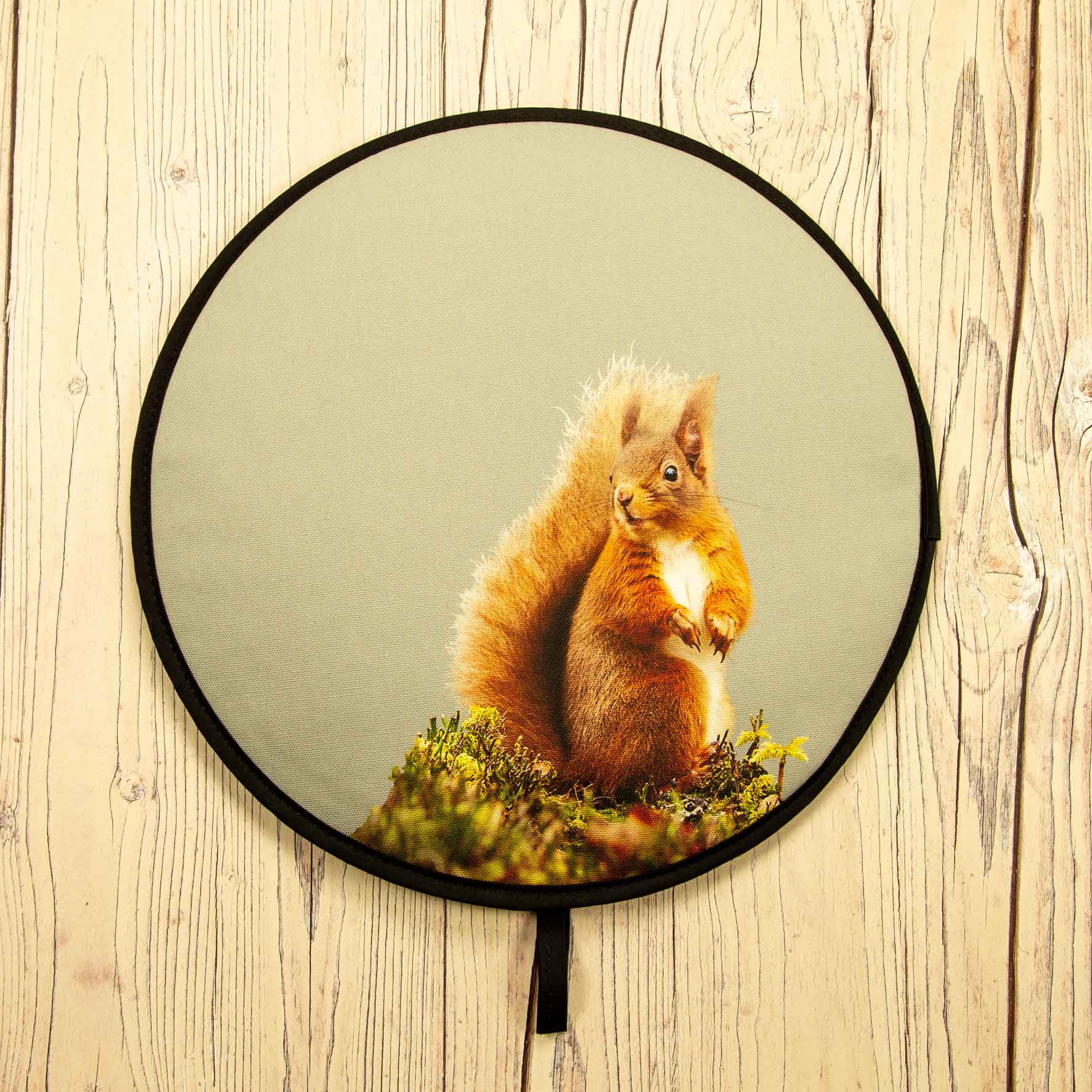 Red Squirrel Chefs Pad for Aga Cooker - Sage Grey