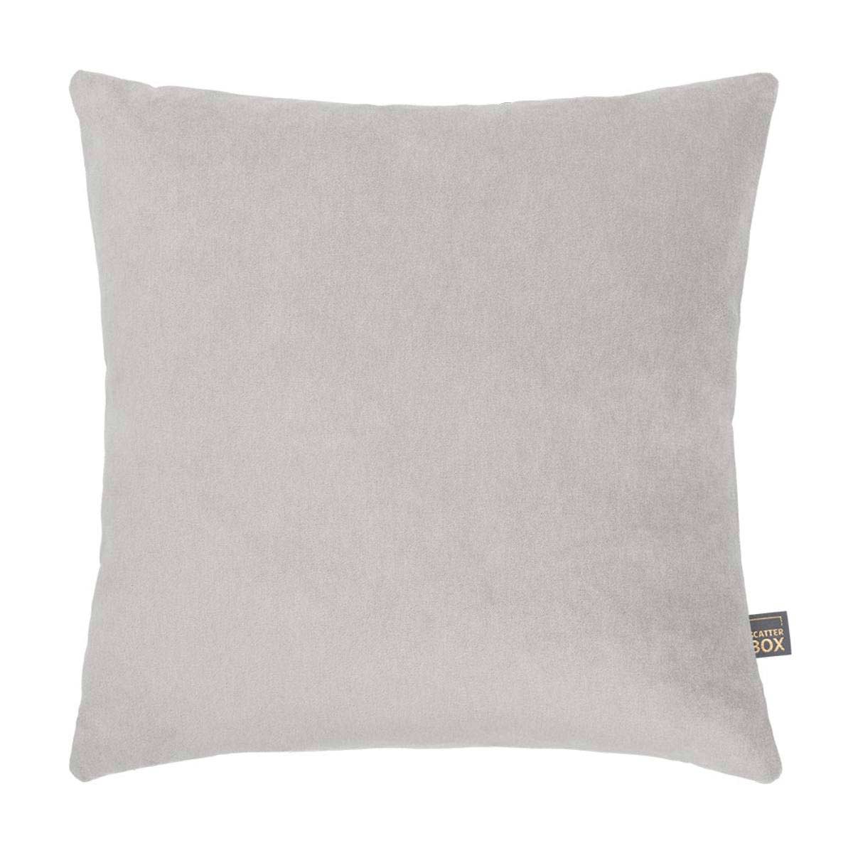 Richelle Natural Velvet Cushion – 58cm Large Square, Soft-Touch Velvet with a Matte Finish, Handmade in Ireland