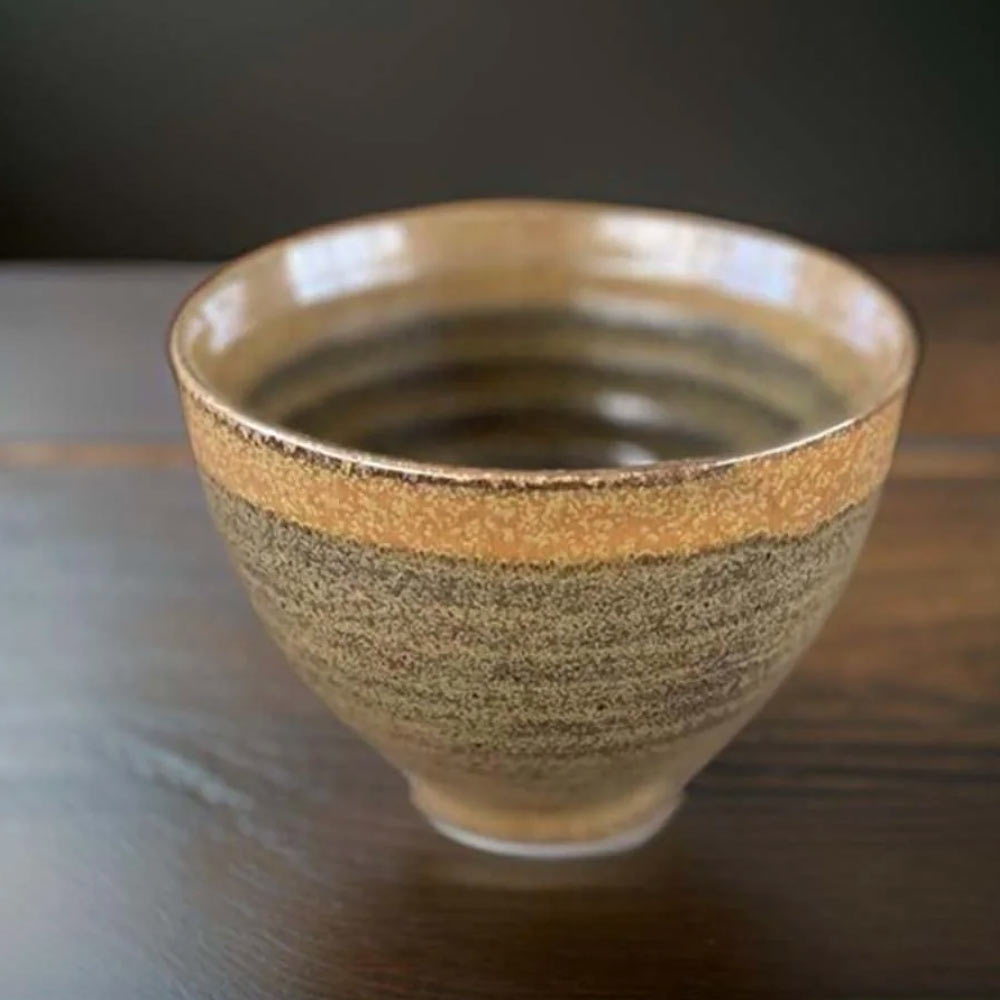 Rustic Gold Bowl
