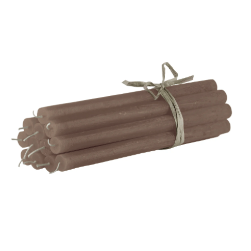 Rustic Dinner Candle - Rouge