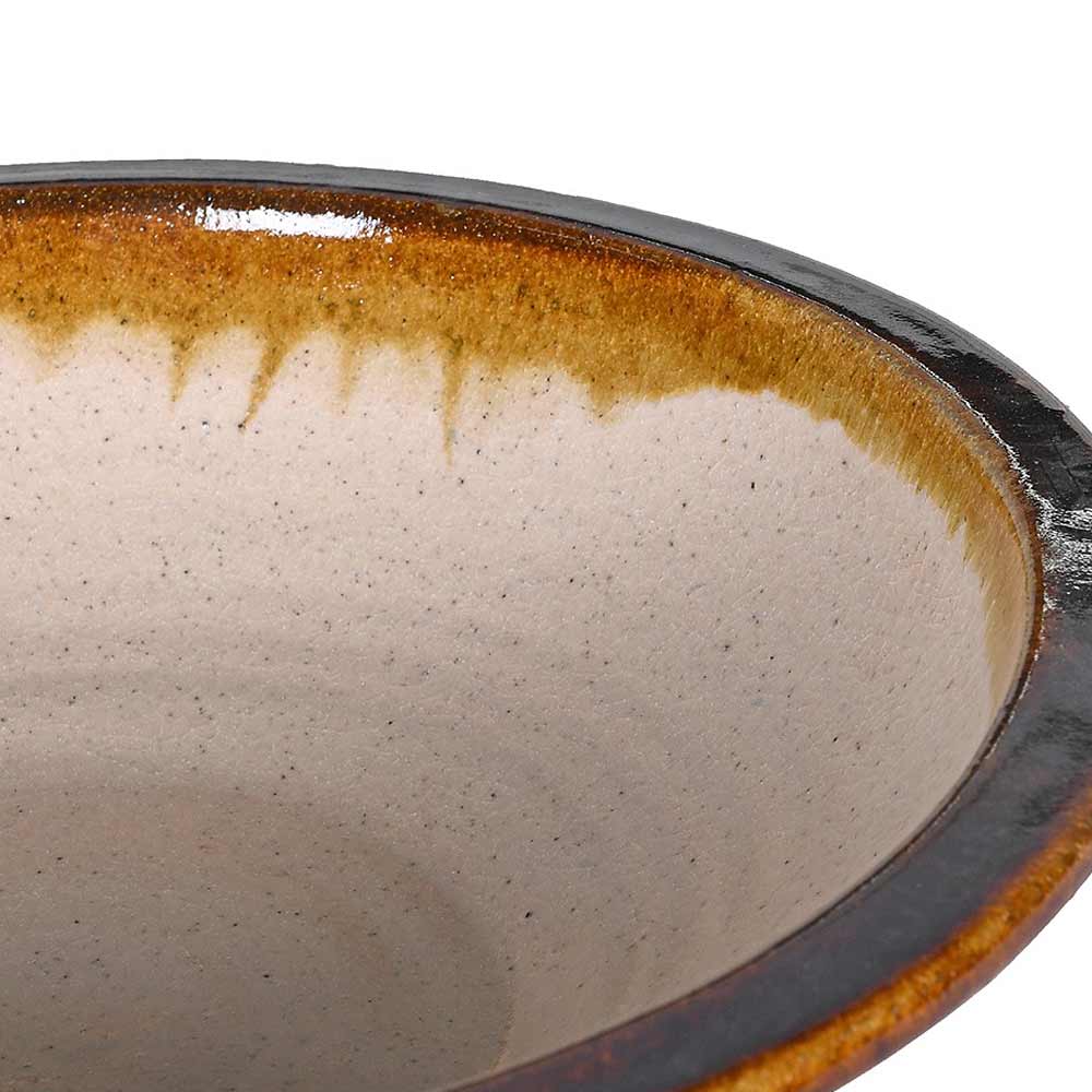 Salt Glaze Terracotta Bowl