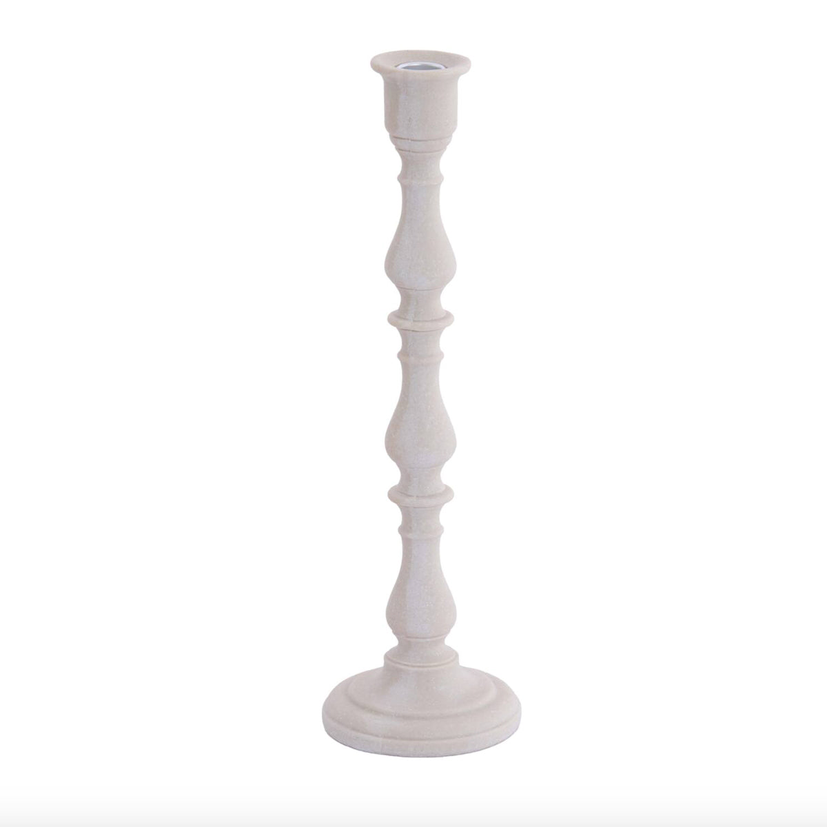 Samora Candlestick - Cream