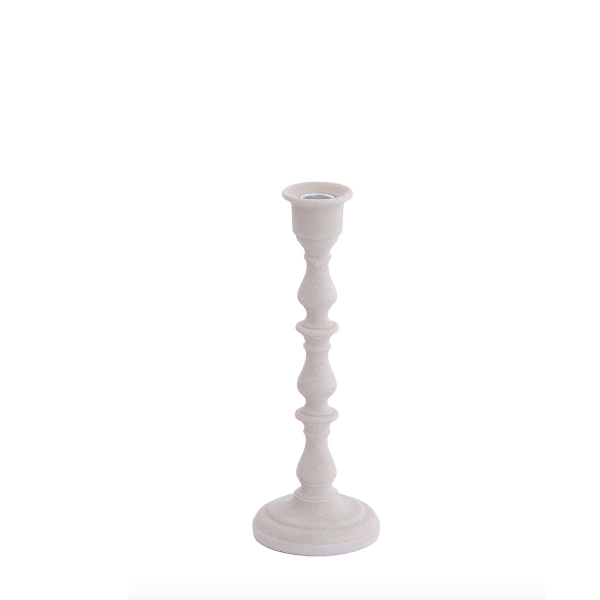 Samora Candlestick - Cream