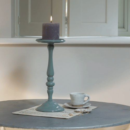 Sandro Candlestick - Small - Slate