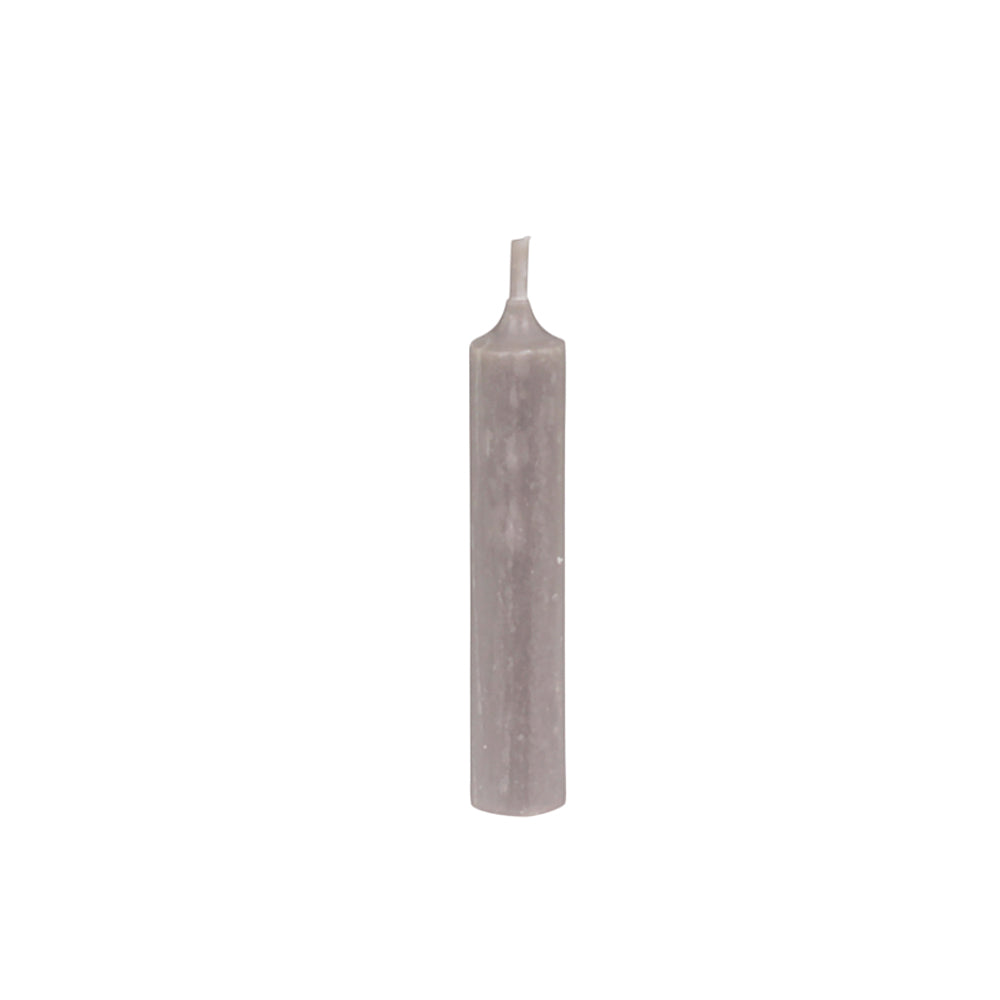 Short Dinner Candle - Linen