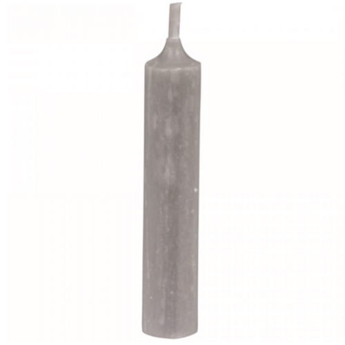 Short Dinner Candle - Linen