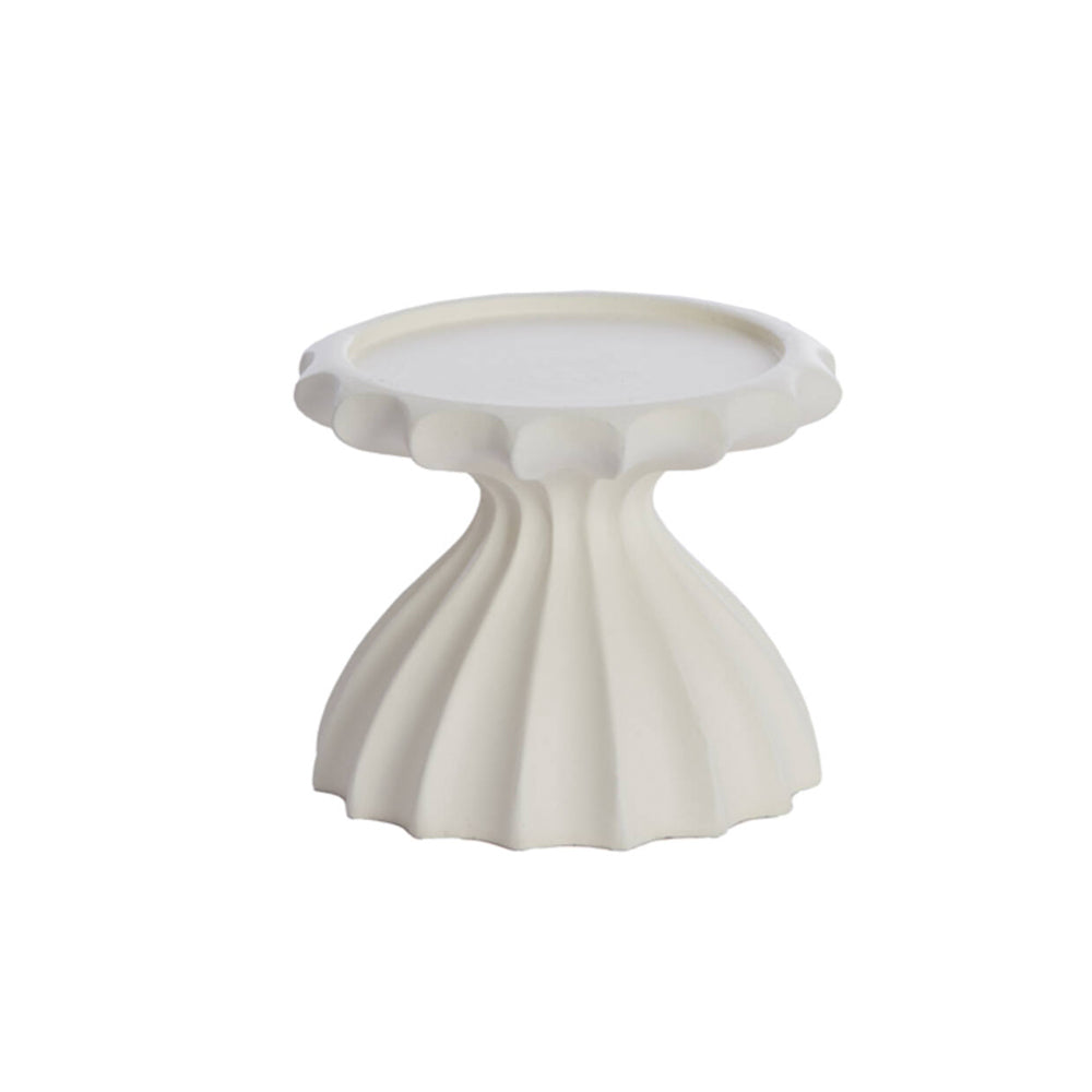Sidari Cream Pillar Candle Holder