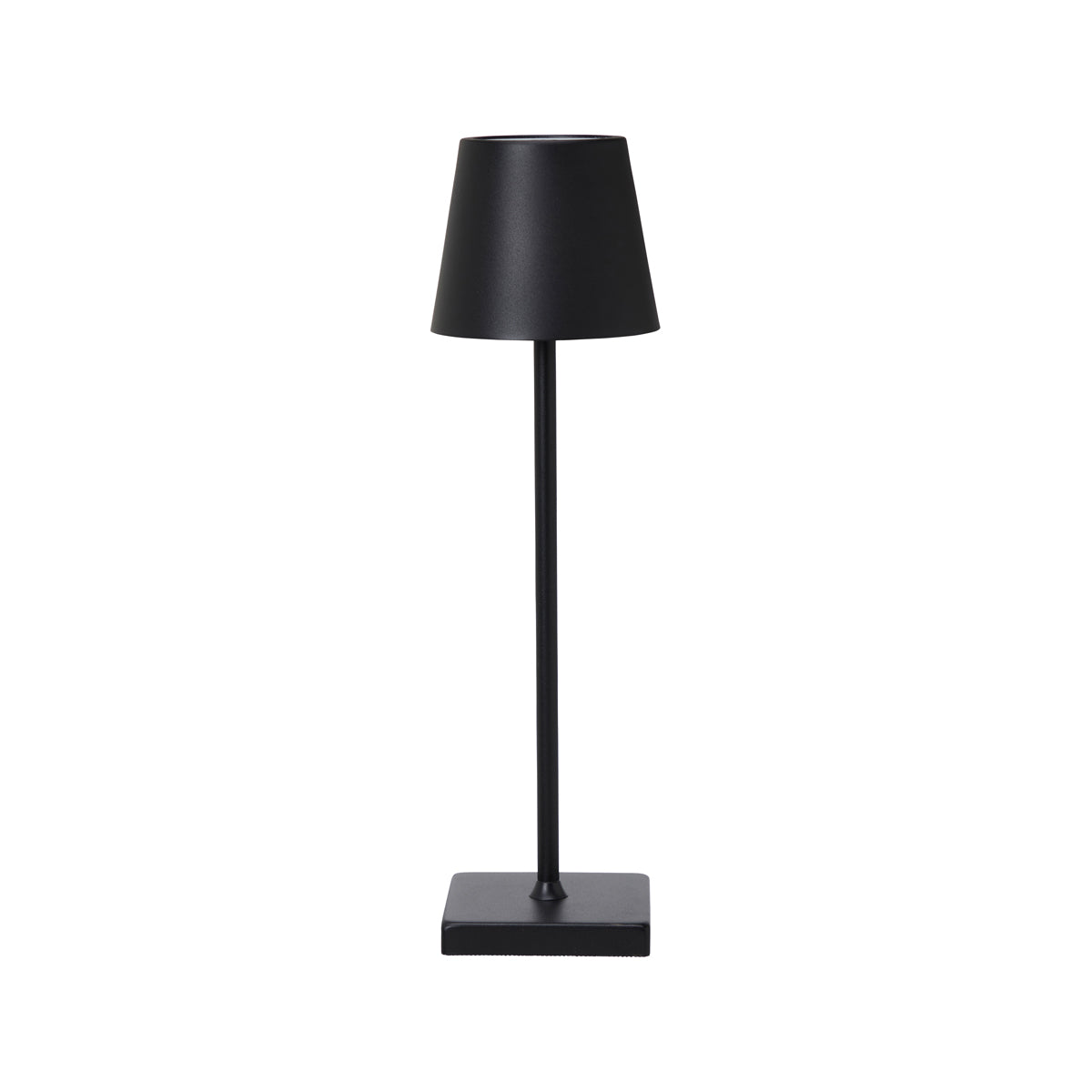 Siena LED Table Lamp – black rechargeable table lamp for indoor or outdoor use