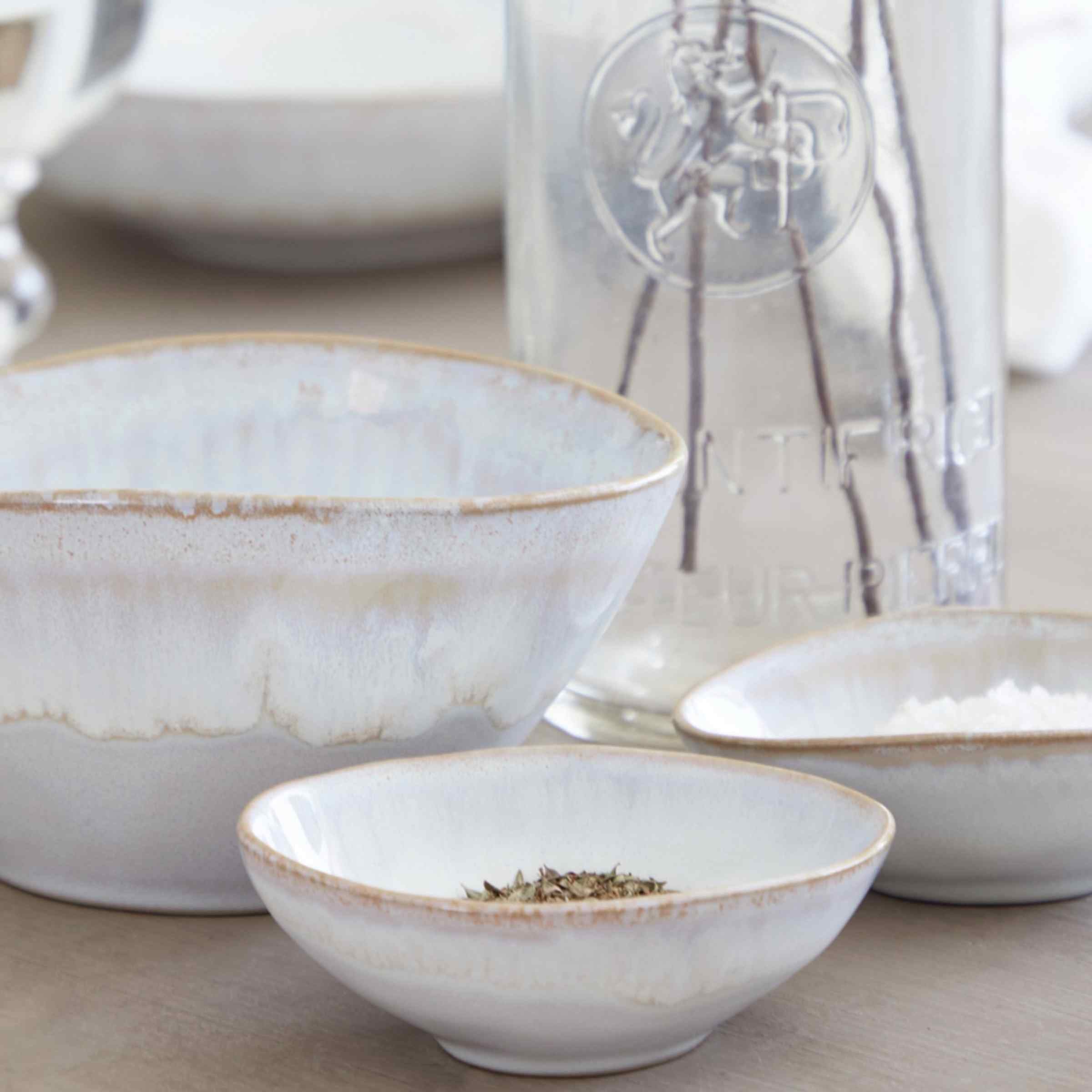 Small Oval Bowl - Brisa - Natural - Salt