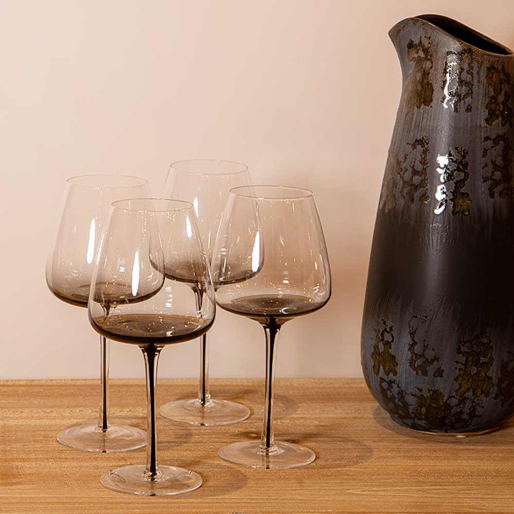 Smoke Wine Glass