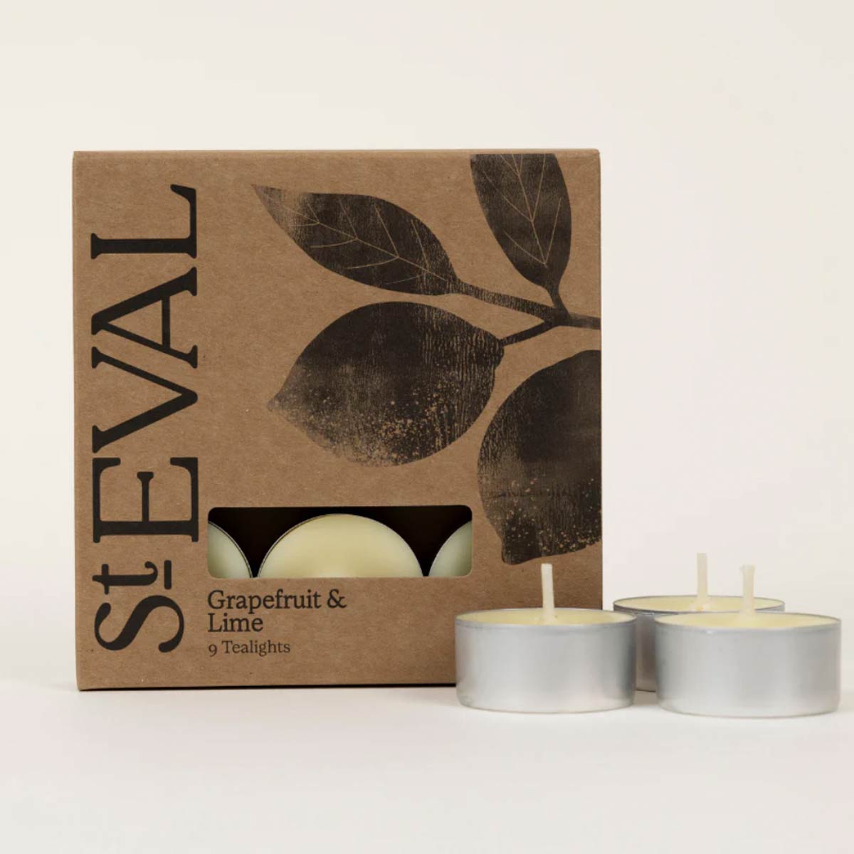 St Eval Scented Tealights Grapfruit and Lime