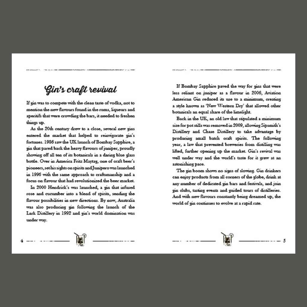 The Little Book of Gin - Gin Kraft Revival