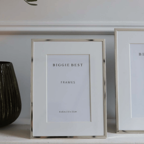 Thin Border Silver Frame 4x6