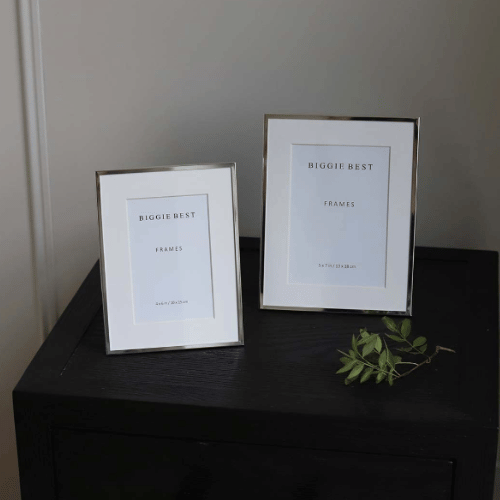 Thin Border Silver Frames