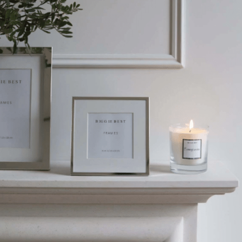 Thin Border Silver Photo Frame