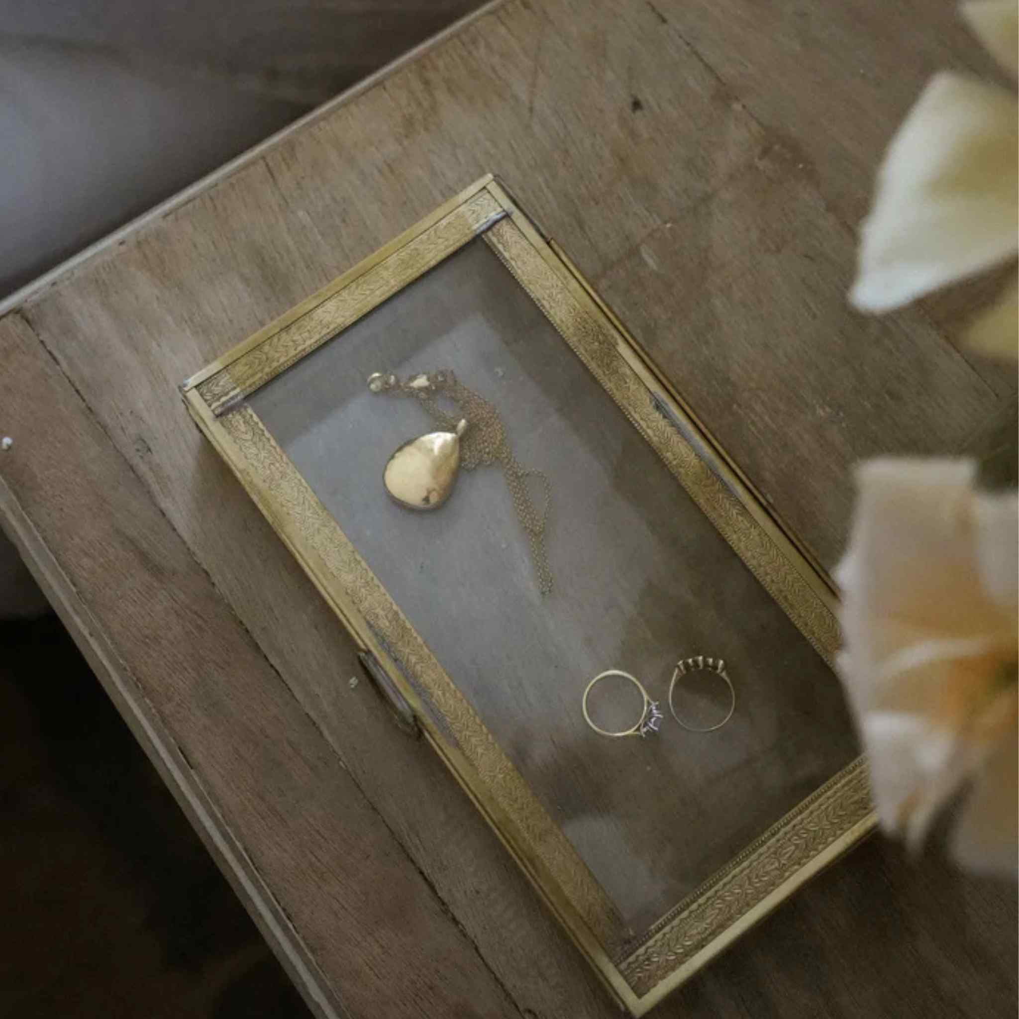 Tilly Decorative Glass Box