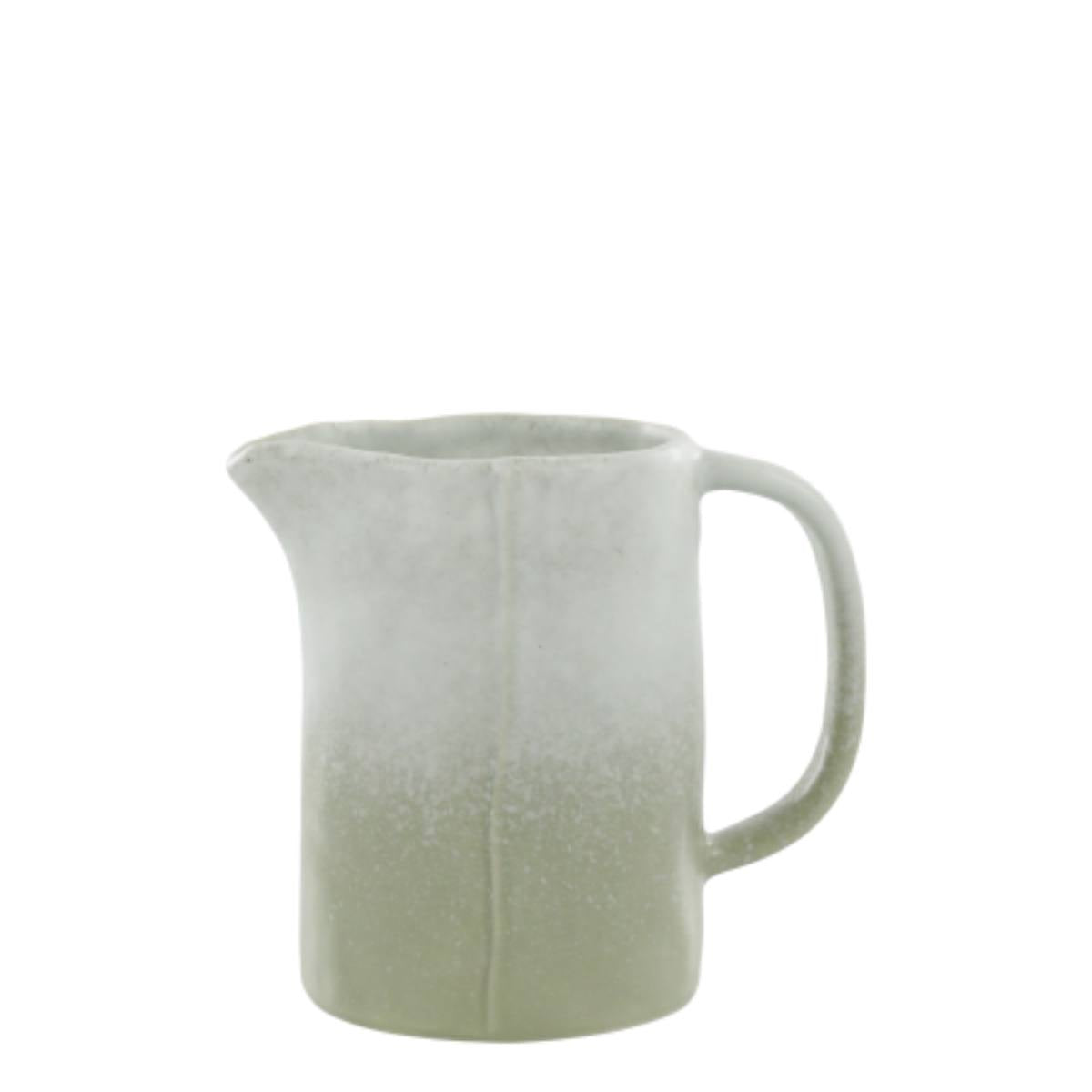 Valence Jug in Verte on white background