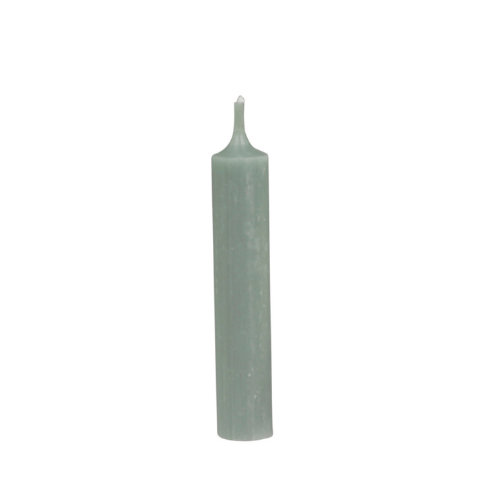 Verte Green Short Dinner Candle