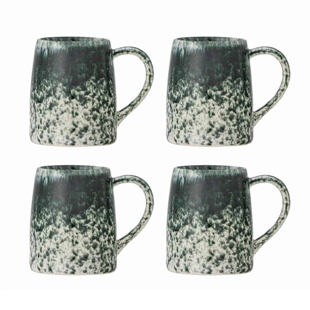Winnie Stoneware Mug in Green