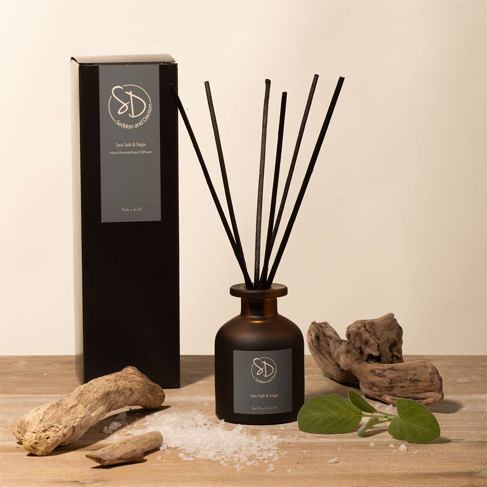 Sea Salt and Sage, Reed Diffuser