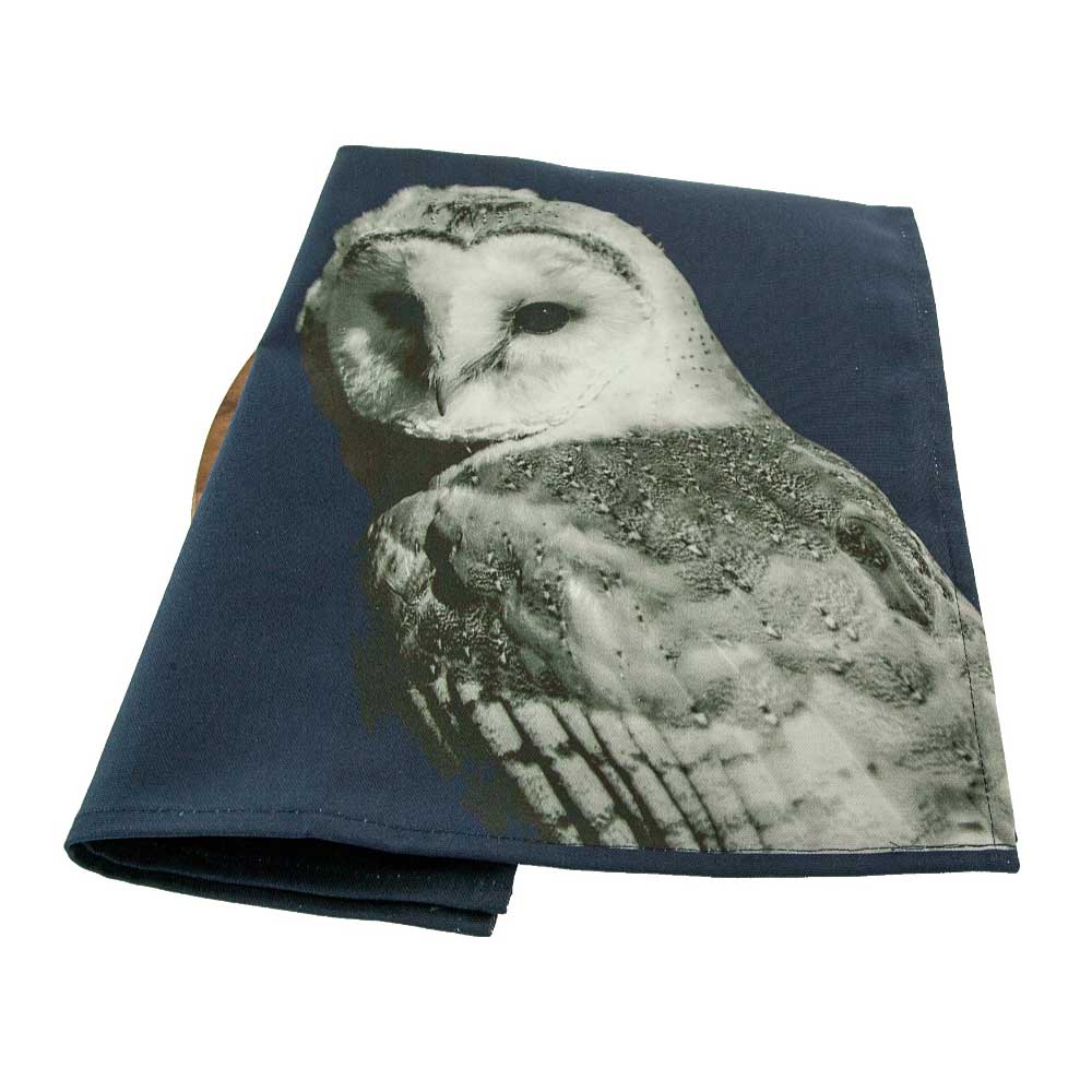 Barn Owl Tea Towel