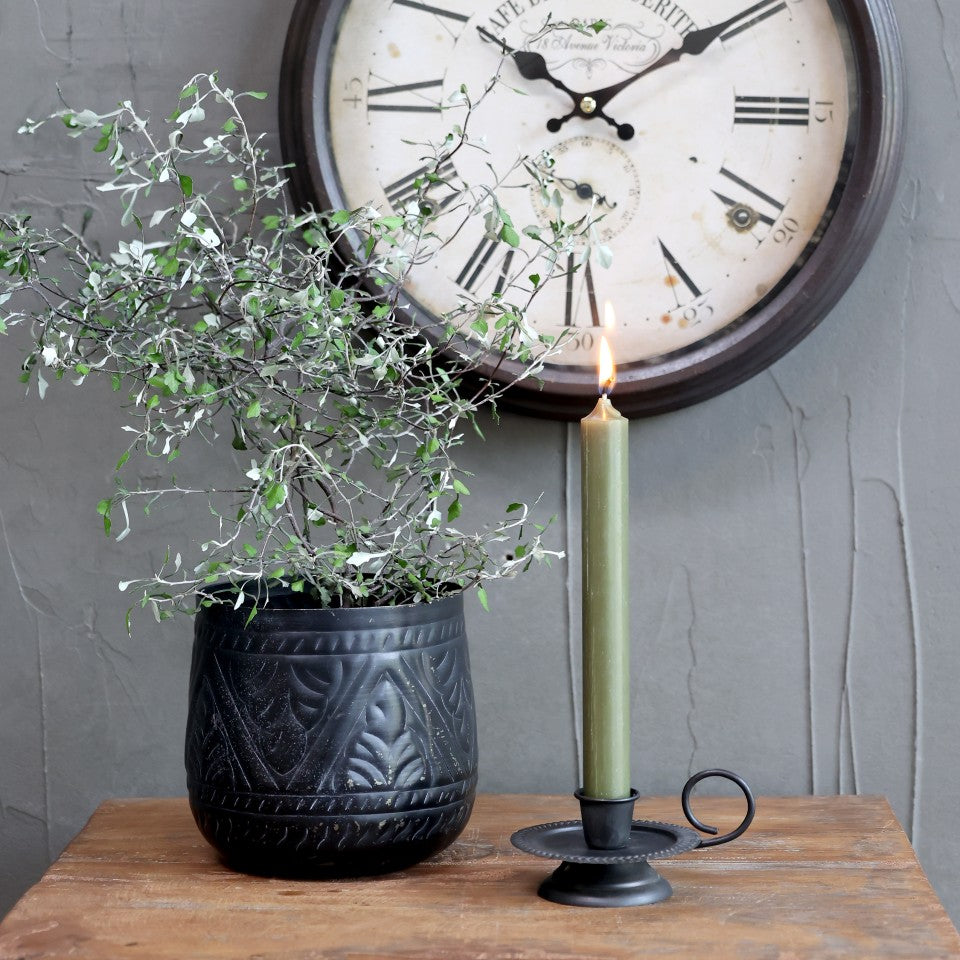 Dinner Candles - Olive