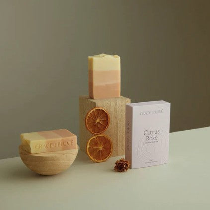 Grace and Blume Organic Soap Bar - Citrus Rose